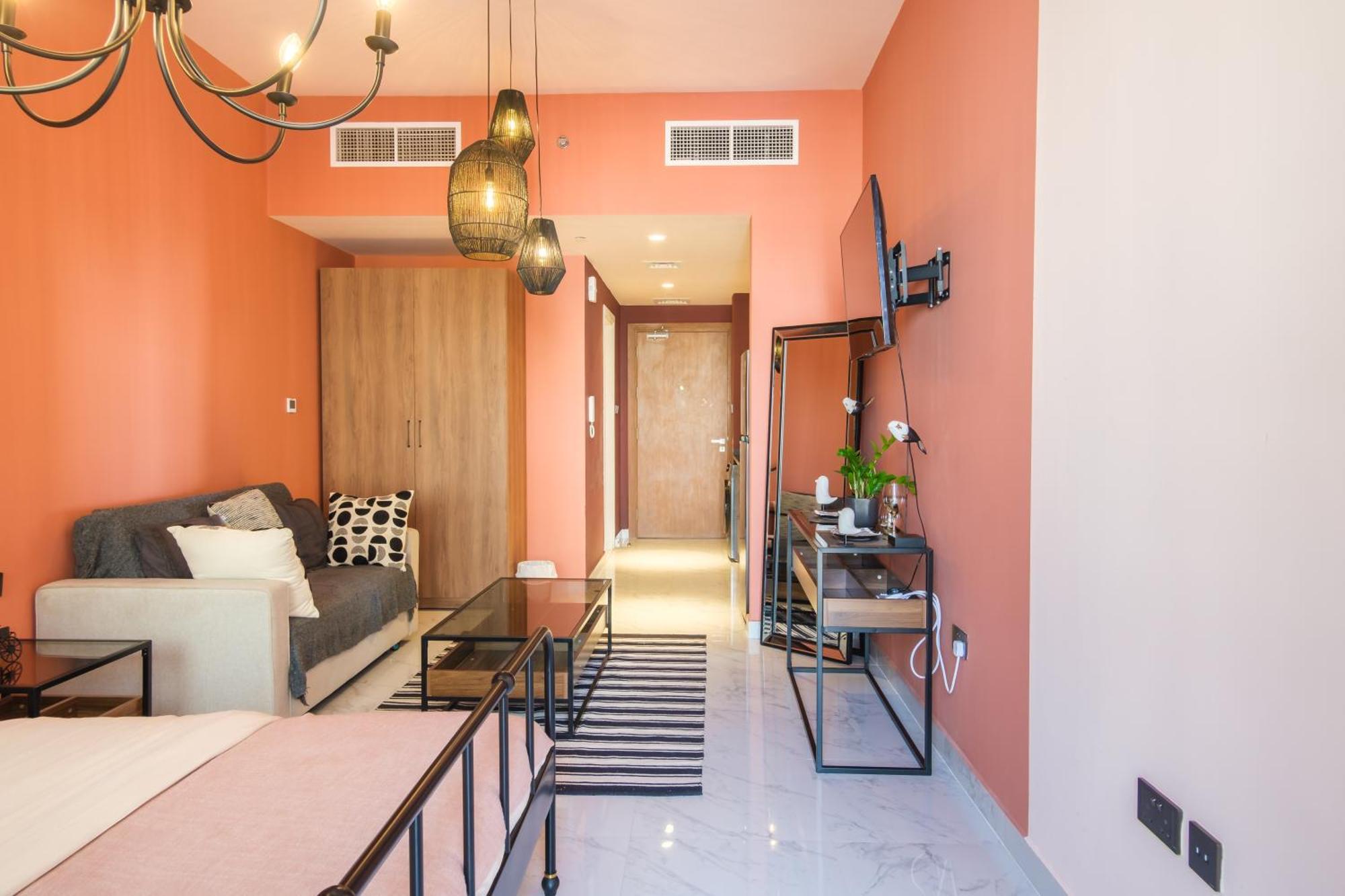 Poolside Charm Apartment Abu Dhabi Luaran gambar