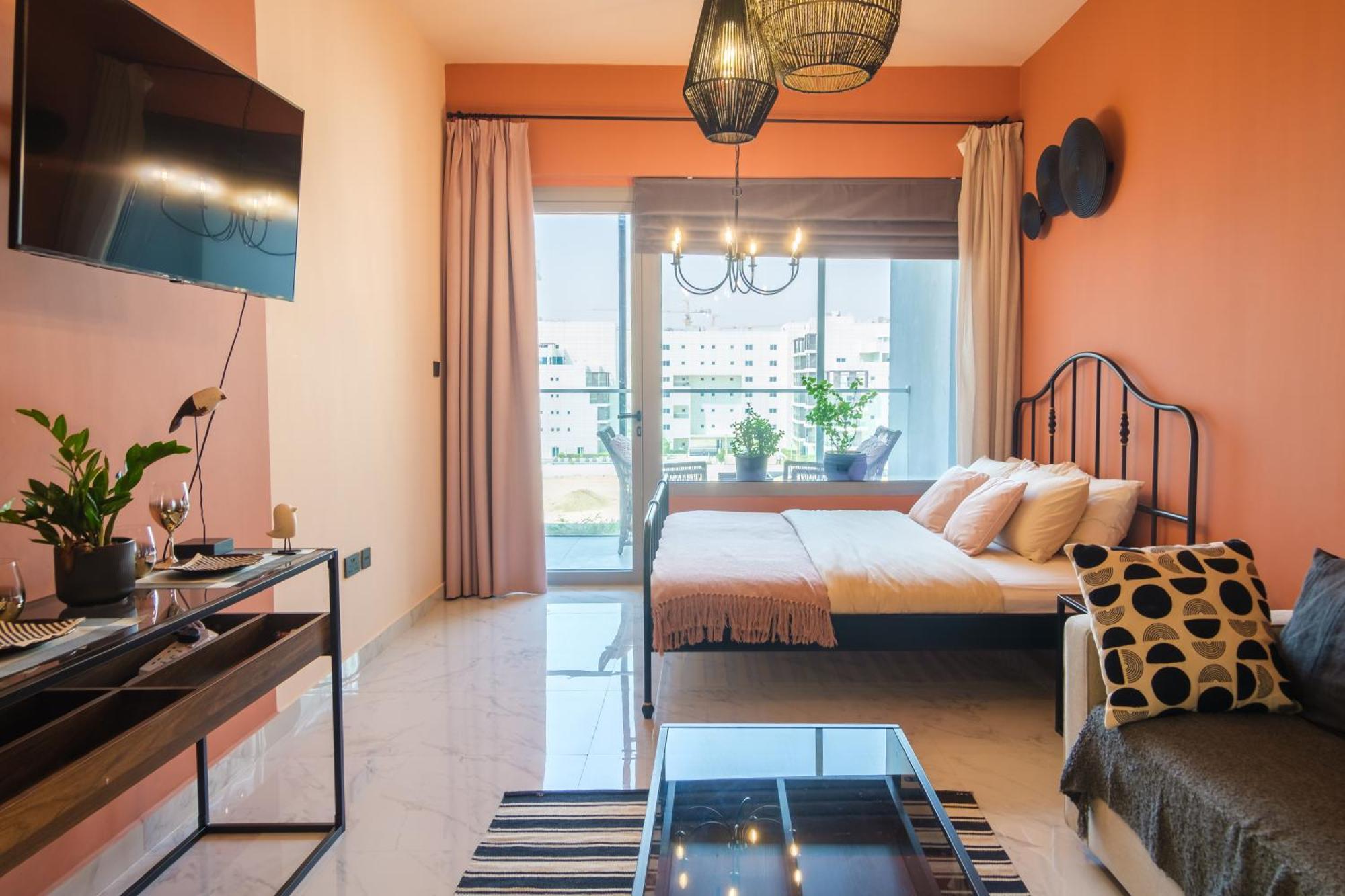 Poolside Charm Apartment Abu Dhabi Luaran gambar