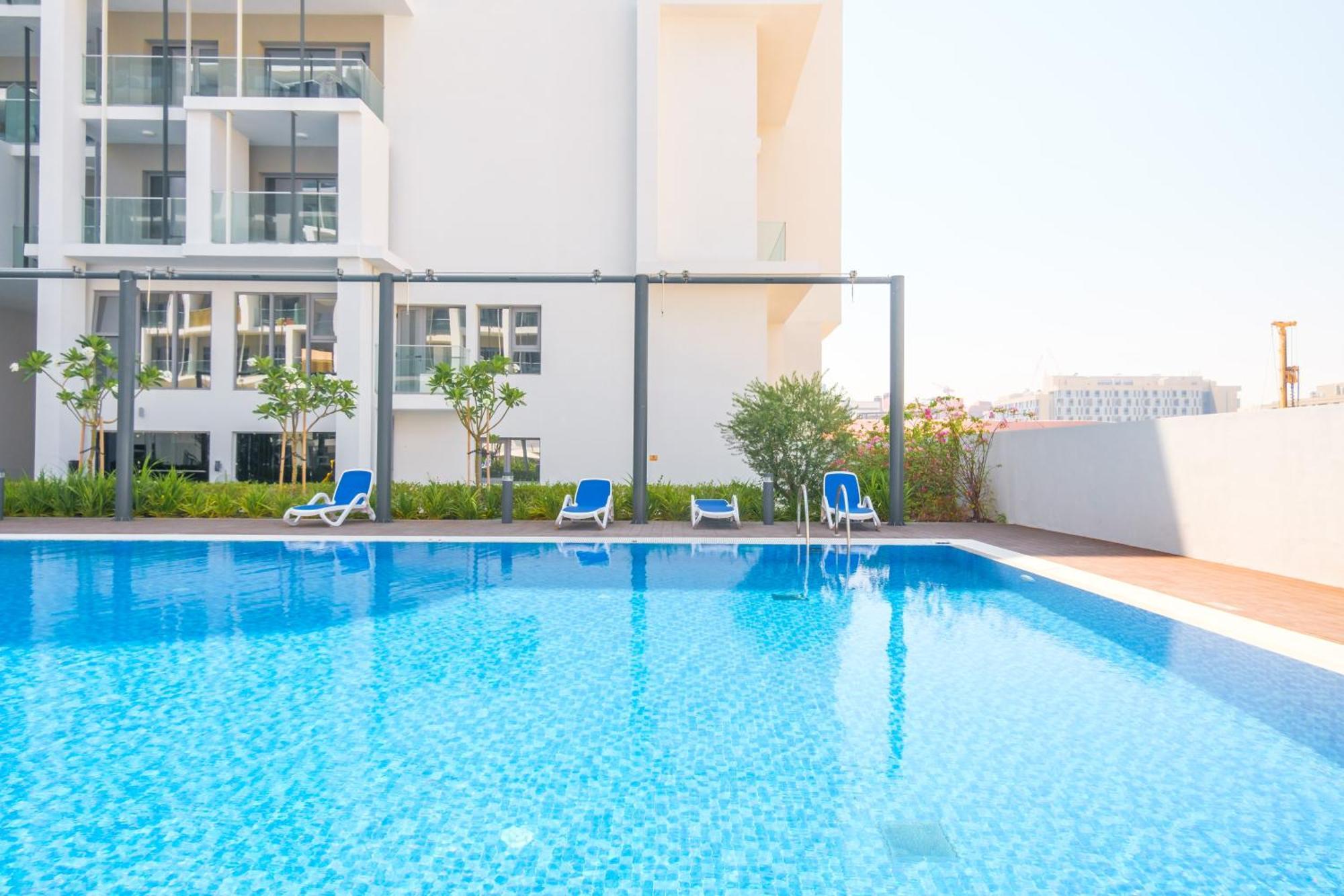 Poolside Charm Apartment Abu Dhabi Luaran gambar